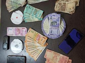 ୯ ଜୁଆଡ଼ି ଗିରଫ ; ୧୫ ହଜାର ୮ଶହ  ଟଙ୍କା ଜବତ