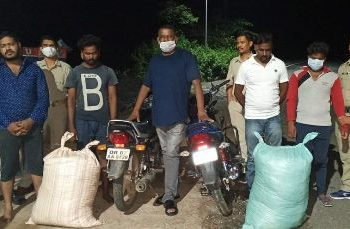 ଦୁର୍ଗାପ୍ରସାଦ ନିକଟରୁ ଗଞ୍ଜେଇ ଜବତ ; ୪ ଗିରଫ
