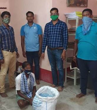 ଅବକାରୀ ବିଭାଗ ପକ୍ଷରୁ ୨ଶହ ପ୍ୟାକେଟ ମଦ ଜବତ ; ୧ ଗିରଫ