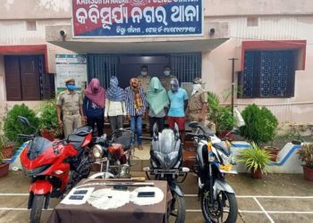 କବିସୂର୍ଯ୍ୟନଗର ଲୁଗା ବ୍ୟବସାୟୀଙ୍କ ଠାରୁ ଲୁଟ୍ ଘଟଣାରେ ୫ଗିରଫ