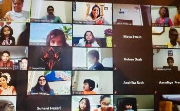 OSA Hosts American Odia Kids’ Letter writing Web Celebration California