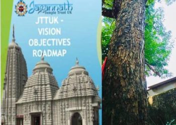 London Jagannath Temple’s Dieties’ Wood located in Bhubaneswar
