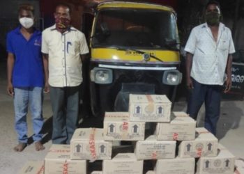 ବେ-ଆଇନ ଦେଶୀ ମଦ ଜବତ, ତିନି ଗିରଫ – କଟକ