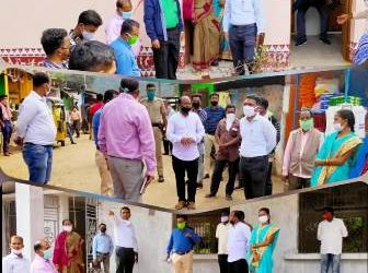 ଗଜପତି ଜିଲ୍ଲାପାଳଙ୍କ ନୂଆଗଡ ବ୍ଲକ ଗସ୍ତ ବିଭିନ୍ନ ଉନ୍ନୟନ ମୂଳକ କାର୍ଯ୍ୟର ସମିକ୍ଷା