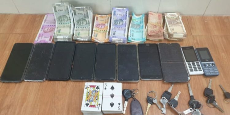 ବ୍ରହ୍ମପୁର ସହରରେ ଦୁଇଟି ଜୁଆ ଆଡ୍ଡା ଉପରେ ଗୋସାଇଁନୂଆଗାଁ ଏବଂ ଟାଉନ ଥାନା ପୋଲିସର ଚଢାଉ ୧୦,୨୯ ହଜାର ୧୧ ଟଙ୍କା ଜବତ ୧୧ ଜୁଆଡି ଗିରଫ