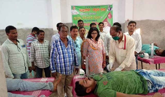 ସ୍ବେଛାକୃତ ରକ୍ତଦାନ ଶିବିର : ୬୧ ୟୁନିଟ ରକ୍ତ ସଂଗୃହୀତ – ବ୍ରହ୍ମପୁର