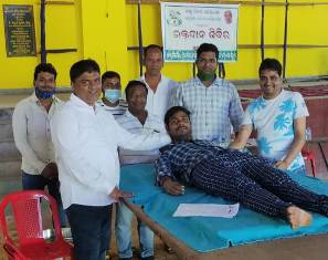 ଜୀବନ ବିନ୍ଦୁ ରକ୍ତ ଦାନ ଶିବିର ୧୦୪ ୟୁନିଟ ରକ୍ତ ସଂଗ୍ରହ – ଓଡ଼ଗାଁ