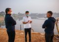 5T Secretary to VK pandian visited  Ekamrakhetra ; He  reviewed the progress
