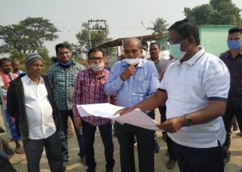 ଶିରୁଳି ଠାରେ ରତ୍ନଚିରା ନଦୀ ଉପରେ ନିର୍ମାଣ ଧୀନ ସେତୁର କ୍ଷେତ୍ର ପରିଦର୍ଶନ – ଶ୍ରୀ ଦାସବର୍ମା