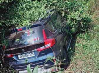 କଦଳୀବନ୍ଧ ନିକଟରେ ସଡ଼କ ଦୁର୍ଘଟଣା କାର୍ ସହ ବାଇକ୍ ଜବତ – ଓଡ଼ଗାଁ