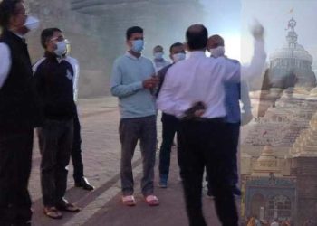 ଆସନ୍ତା ୨୩ ତାରିଖରୁ ପୁରୀ ଶ୍ରୀମନ୍ଦିର ଖୋଲିବା ପୂର୍ବରୁ : ସ୍ଥତି ଅନୁଧ୍ୟାନ କଲେ ୫-ଟି ସଚିବ ଭିକେ ପାଣ୍ଡିଆନ