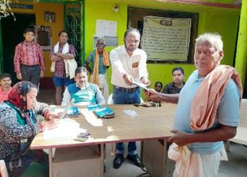 ଭେଙ୍ଗରାଜପୁରରେ ଭତ୍ତା ବଣ୍ଟନ – ପଦ୍ମପୁର