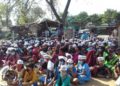 ସରକାରୀ ସ୍କୁଲ ବନ୍ଦ ପ୍ରତିବାଦ ରେ ଆମ ଆଦମୀ ପାର୍ଟି ପକ୍ଷରୁ ଧାରଣା