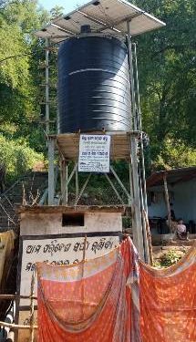 ରାୟଗଡ ଗ୍ରାମପଂଚାୟତରେ ; ସୌରଚାଳିତ ଗୋପବନ୍ଧୁ ଗ୍ରାମୀଣ ଜଳ ଯୋଗାଣ ଯୋଜନାର  ବାଟବଣା