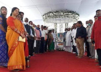 ଗାନ୍ଧିସ୍ମୃତୀ ପୀଠର ସ୍ରଷ୍ଟା ସମାଜ ସେବୀ କୈଳାସ ସାରଙ୍କ ସ୍ମୃତି ସଭା