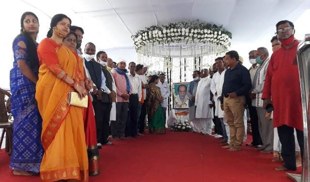 ଗାନ୍ଧିସ୍ମୃତୀ ପୀଠର ସ୍ରଷ୍ଟା ସମାଜ ସେବୀ କୈଳାସ ସାରଙ୍କ ସ୍ମୃତି ସଭା