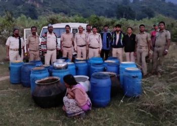 ପାରଳାଖେମୁଣ୍ଡି ଓ କାଶୀନଗର ଆଖ ପାଖ ଅଂଚଳରେ ଅବକାରୀ ବିଭାଗର ବ୍ୟାପକ ଚଢ଼ଉ : ୩ ଲକ୍ଷ ଟଙ୍କାର   ଦେଶୀ ମଦ ଜବତ – ୧୦ ଜଣ ଗିରଫ