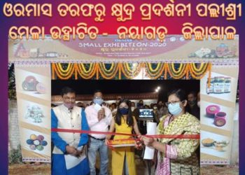 ନୟାଗଡ ଜିଲ୍ଲା ପ୍ରଶାସନ ଏବଂ ଓରମାସ ତରଫରୁ କ୍ଷୁଦ୍ର ପ୍ରଦର୍ଶନୀ ପଲ୍ଲୀଶ୍ରୀ ମେଳା ଉଦ୍ଘାଟିତ : ନୟାଗଡ଼ ଜିଲ୍ଲାପାଳ – ଡ଼.ପୋମା ଟୁଡୁ
