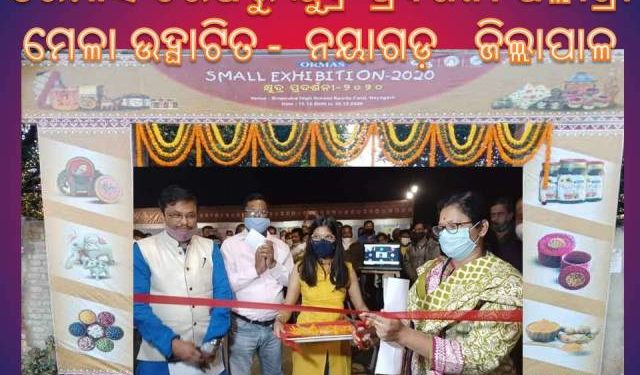 ନୟାଗଡ ଜିଲ୍ଲା ପ୍ରଶାସନ ଏବଂ ଓରମାସ ତରଫରୁ କ୍ଷୁଦ୍ର ପ୍ରଦର୍ଶନୀ ପଲ୍ଲୀଶ୍ରୀ ମେଳା ଉଦ୍ଘାଟିତ : ନୟାଗଡ଼ ଜିଲ୍ଲାପାଳ – ଡ଼.ପୋମା ଟୁଡୁ