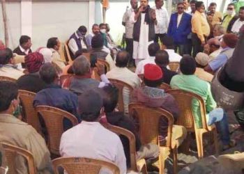 କେନ୍ଦ୍ରାପଡ଼ା ଜିଲ୍ଲା କଂଗ୍ରେସ ର ଜିଲ୍ଲା ସଭାପତି ଙ୍କ ଏସପି ଅଫିସ କାର୍ଯ୍ୟାଳୟ ସମ୍ମୁଖରେ ନ୍ୟାୟ ପାଇଁ ଗର୍ଜନ ଦେଲେ