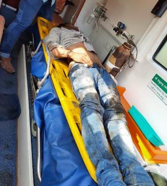 ବିଦ୍ୟୁତ ତାର ଛିଡି ଟ୍ରାକ୍ଟର ଓ ଚାଳକ ଜଳିଯିବା ସହ ଧାନ ଗଦା ପୋଡି ପାଉଁଶ