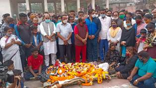 ରାଷ୍ଟ୍ରୀୟ ମର୍ଯ୍ୟାଦା ସହ ପଦ୍ମଶ୍ରୀ ଡି ପ୍ରକାଶ ରାଓଙ୍କ ଶେଷ କୃତ୍ୟ ସଂପର୍ଣ୍ଣ