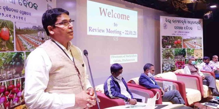ରାଜ୍ୟରେ ଉଦ୍ୟାନଭିତ୍ତିକ କୃଷିର ପର୍ଯ୍ୟାପ୍ତ ସୁଯୋଗ ରହିଛି – ମନ୍ତ୍ରୀ ଡ. ସାହୁ