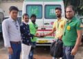 ଦୁର୍ଘଟଣା ଶୀକାର ବ୍ୟକ୍ତିଙ୍କ ୩୨,୫୦୦ଟଙ୍କା ଫେରାଇଲେ ୧୦୮  ଆମ୍ବୁଲାନ୍ସ କର୍ମଚାରୀ