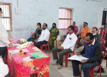 ଦଶପଲ୍ଲା ବିଧାୟକ ଙ୍କ ଅଧ୍ୟକ୍ଷତାରେ ଦଶପଲ୍ଲା ନିର୍ବାଚନ ମଣ୍ଡଳୀ ଯୁକ୍ତ ୨ ଓ ଯୁକ୍ତ ୩ କଲେଜ ଅଧ୍ୟକ୍ଷ ମାନଙ୍କ ବୈଠକ