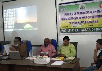କାଠଗଡା ପ୍ରାଥମିକ ସ୍ଵାସ୍ଥ୍ୟକେନ୍ଦ୍ରରେ ଫାଇଲେରିଆ ନିରାକରଣ ଅଭିଯାନ ନିମନ୍ତେ ସ୍ୱାସ୍ଥ୍ୟ କର୍ମୀଙ୍କୁ ତାଲିମ ପ୍ରଦାନ, ଢେଙ୍କାନାଳ
