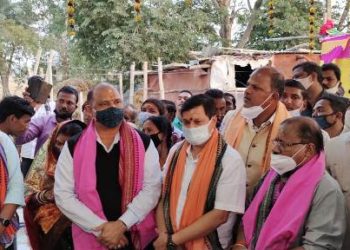 କୃଷ୍ଣନଗର ନୂତନ ଗ୍ରାମ ପଂଚାୟତ କାର୍ଯ୍ୟାଳୟ  ଲୋକର୍ପିତ କଲେ – ଜଳସମ୍ପଦ  ମନ୍ତ୍ରୀ ଓ ରାଜନଗର ବିଧାୟକ