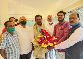 କେନ୍ଦ୍ରାପଡ଼ା ଜିଲ୍ଲା ରାଜନଗର ନିର୍ବାଚନ ମଣ୍ଡଳୀର ମାନ୍ୟବର ବିଧାୟକ ଶ୍ରୀଯୁକ୍ତ ଧ୍ରୁବ ଚରଣ ସାହୁ : ରାଜ୍ୟ ଯୋଜନା ବୋର୍ଡ ଉପାଧ୍ୟକ୍ଷ ସଞ୍ଜୟ କୁମାର ଦାସବର୍ମାଙ୍କୁ ସ୍ଵାଗତ ସମ୍ବର୍ଦ୍ଧନା