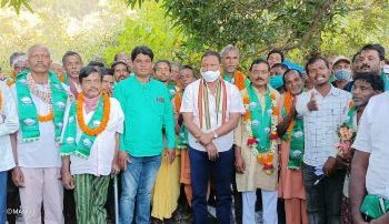 ପୋଲସରାରେ ସୁଦୃଢ଼ ହେଉଛି ବିଜେଡ଼ି ; ପୁଣି ଶଙ୍ଖ ଧରିଲେ ୧୦୦ ରୁ ଉର୍ଦ୍ଧ୍ବ ପରିବାର 