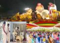 ଶଙ୍ଖକ୍ଷେତ୍ର ପୁରୀ ସ୍ଵର୍ଗଦ୍ୱାର ସମ୍ମୁଖ ବେଳାଭୂମିରେ ଭକ୍ତି ଓ ଆଧ୍ୟାତ୍ମିକ ପରିବେଶ ମଧ୍ୟରେ ସରିଛି ପଞ୍ଚଦଶ ବାର୍ଷିକ ମହୋଦଧି ଆଳତୀ