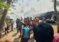 ଧାନ ଖଳାରେ ନିଆଁ ଲାଗି ୩୫ ବସ୍ତା ଧାନ ପୋଡିଗଲା