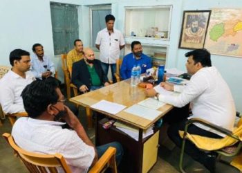 ଉଠା ଜଳସେଚନ ଅଧ୍ୟକ୍ଷ ଅମରେଶ ପତ୍ରୀଙ୍କ ସୁନ୍ଦରଗଡ ଡିଭିଜନ କାର୍ଯ୍ୟାଳୟ ପରିଦର୍ଶନ