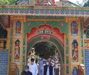 HIGH LEVEL COMMITTEE VISITS NRUSINGHANATH TEMPLE, HARISHANKAR TEMPLE  AND LOWER SUKTEL IRRIGATION PROJECT