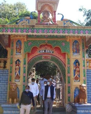 HIGH LEVEL COMMITTEE VISITS NRUSINGHANATH TEMPLE, HARISHANKAR TEMPLE  AND LOWER SUKTEL IRRIGATION PROJECT