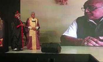 ସମ୍ମାନ ଜନକ ଡକ୍ଟରେଟ ଉପାଧିରେ ସମ୍ମାନିତ ବିଶିଷ୍ଟ ସମାଜସେବୀ ସାଧୁରାମ ଅଗ୍ରୱାଲ