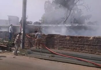 କଟକ ଏସସିବି ମେଡିକାଲ୍ ପଛପଟେ ଲାଗିଲା ନିଆଁ