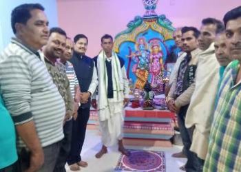 ଭଗବତ ଜୀଉ ମନ୍ଦିର ଶୁଭ ଉଦଘାଟନ କଲେ – ଦଶପଲ୍ଲା ବିଧାୟକ