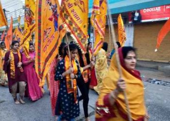 ଖାଟୁଶ୍ୟାମ ବାବାଙ୍କ ନିଶାନ ପଦଯାତ୍ରା ଓ ଫାଲଗୁନ ମେଳା