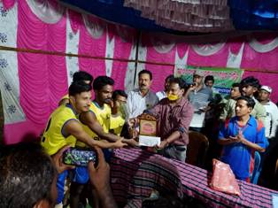 ଗଜାନନ ସାଂସ୍କୃତିକ ଅନୁଷ୍ଠାନ ପକ୍ଷରୁ ଦିବାରାତ୍ରି ଭଲିବଲ ପ୍ରତିଯୋଗିତା