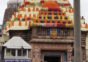 ଶ୍ରୀମନ୍ଦିରରୁ ଖସିଲା ମୂର୍ତ୍ତି : ମୂର୍ତ୍ତି ଖସି ଜଣେ ସେବାୟତ ଆହତ