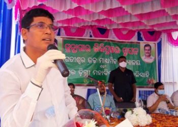 ଉଚ୍ଚଶିକ୍ଷା ମନ୍ତ୍ରୀ ଓ ଦଶପଲ୍ଲା ବିଧାୟକ ଙ୍କ କରକମଳରେ ଗ୍ରନ୍ଥାଗାର ଭିତ୍ତିପ୍ରସ୍ତର ସ୍ଥାପନ