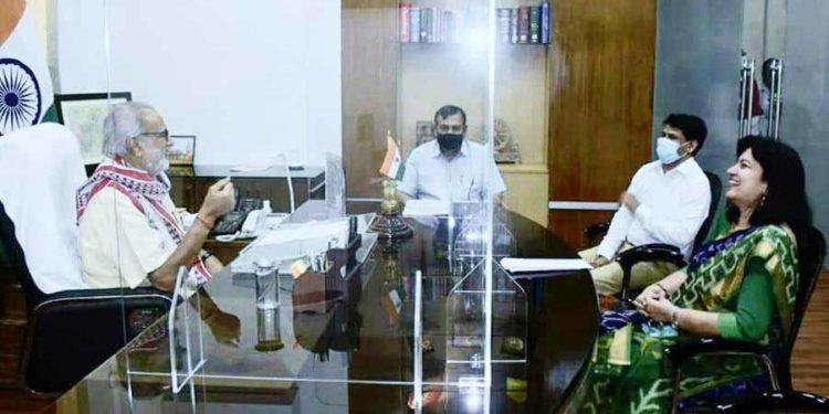 ମହାମହିମରାଜ୍ୟପାଳଙ୍କ ସହସାକ୍ଷାତ କଲେ ସାଂସଦ ଅପରାଜିତା