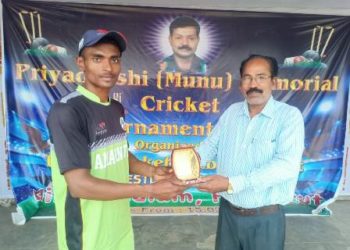 ପ୍ରିୟଦର୍ଶୀ ସ୍ମାରକୀ କ୍ରିକେଟ ଟୁର୍ଣ୍ଣାମେଂଟ ତୃତୀୟ କ୍ୱାଟର ଫାଇନାଲ ମ୍ୟାଚରେ ; ଆସିକା ଅମରନାଥ କ୍ରିକେଟ କ୍ଳବ ୩୩ ରନରେ ବିଜୟୀ