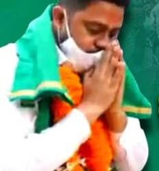 ପିପିଲି ଉପନିର୍ବାଚନ ପାଇଁ ବିଜେଡି ପ୍ରାର୍ଥୀ ରୁଦ୍ର ପ୍ରତାପ ମହାରଥୀ ପ୍ରାର୍ଥୀପତ୍ର ଦାଖଲ କଲେ