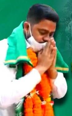 ପିପିଲି ଉପନିର୍ବାଚନ ପାଇଁ ବିଜେଡି ପ୍ରାର୍ଥୀ ରୁଦ୍ର ପ୍ରତାପ ମହାରଥୀ ପ୍ରାର୍ଥୀପତ୍ର ଦାଖଲ କଲେ