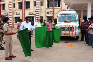 ଅତ୍ୟାଧୁନିକ ୧୦୮ ଆମ୍ବୁଲାନ୍ସ ସେବା ର ଶୁଭାରମ୍ଭ